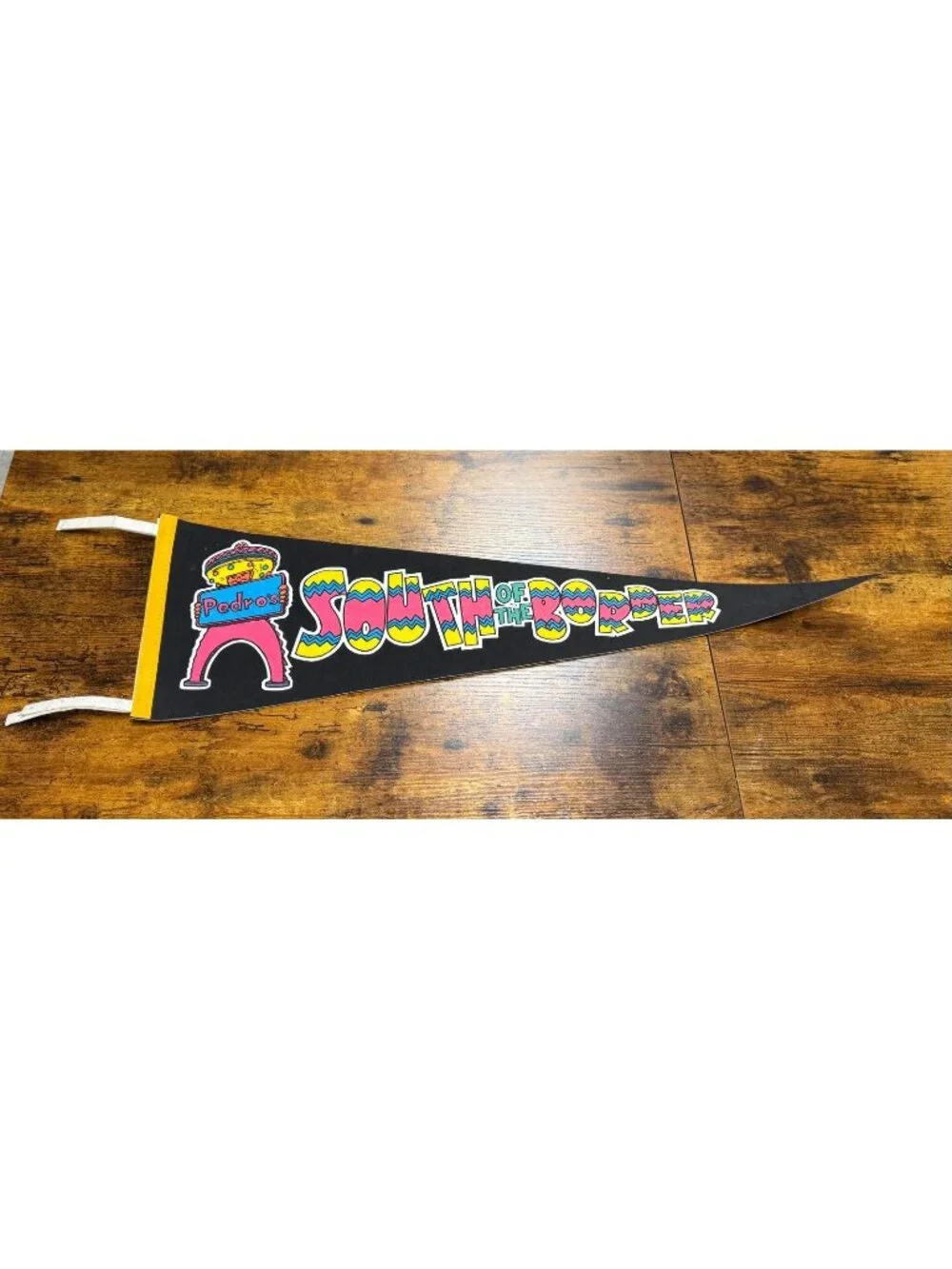 Vintage Pedro's South of the Border pennant